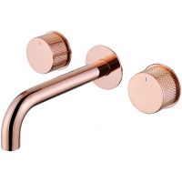 Смеситель для раковины Abber Wasser Kreis Розовое золото арт-AF81122RG — фото 1, Смесители для раковины