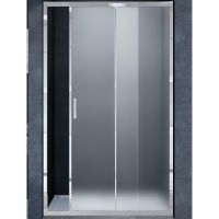 Товар: Душевая дверь Vincea Alpha 130 профиль Хром стекло текстурное арт-VDS-3AL130MT - фото 2 Душевая дверь Vincea Alpha 130 профиль Хром стекло текстурное арт-VDS-3AL130MT — фото 2, Раздвижные душевые двери