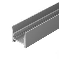 Профиль алюминиевый Arlight Mic накладной для контурной подсветки Серебристый арт-029844 — фото 2, Профили для светодиодных лент