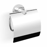 Держатель туалетной бумаги Langberger Burano с крышкой Хром арт-11041A — фото 1, Держатели туалетной бумаги