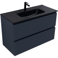 Тумба под раковину Aquanet Джейн 100 подвесная Маренго арт-335431 — фото 7, Тумбы под раковину