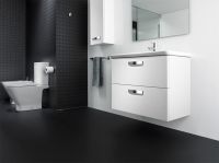 Товар: Тумба под раковину Roca The Gap 80 подвесная Белая глянцевая арт-ZRU9302877 - фото 6 Тумба под раковину Roca The Gap 80 подвесная Белая глянцевая арт-ZRU9302877 — фото 6, Тумбы под раковину