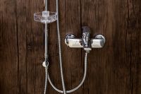 Душевая система Orange Merci Хром арт-M13-944cr — фото 9, Душевые стойки