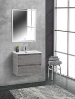 Тумба под раковину BelBagno Kraft 39 60 подвесная Cemento Grigio арт-KRAFT 39-600/390-2C-SO-CG — фото 14, Тумбы под раковину