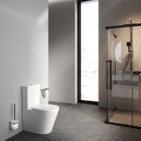 Унитаз компакт AM.PM Func с бачком и сиденьем Микролифт арт-C8F8600SC — фото 10, Напольные унитазы