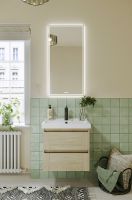 Тумба под раковину Aqwella Astrid 60 подвесная Дуб Давос арт-AST0106DD — фото 3, Тумбы под раковину