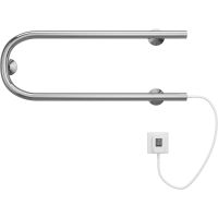 Электрический полотенцесушитель Terminus П-образный 600x200 Хром арт-4620768883941 — фото 2, Электрические полотенцесушители