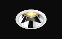 Встраиваемый светильник Crystal Lux Белый Хром арт-CLT 052C WH-CH — фото 3, Точечные светильники