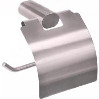 Держатель туалетной бумаги Remer Lounge с крышкой Сталь арт-LN60XV — фото 1, Держатели туалетной бумаги