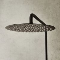 Душевая система Jacob Delafon Metro с термостатом Черный матовый арт-E26588-BL — фото 3, Душевые стойки