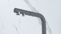 Смеситель для кухни Paulmark Serpentine Серый металлик арт-Se213222-GRM — фото 13, Смесители для кухни