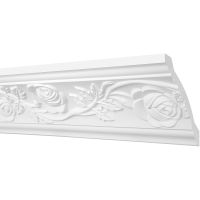 Карниз гибкий Перфект 2300x99x89 мм арт-AA093F — фото 1, Карнизы