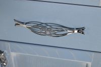 Тумба под раковину ASB-Woodline Модерн 85 Рошфор с Белой патиной арт-11247 — фото 3, Тумбы под раковину