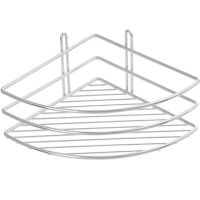 Полка корзина Fixsen угловая Хром арт-FX-710-1 — фото 1, Полки для ванной и душа