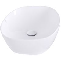 Раковина-чаша Orange 50 Белая глянцевая арт-B08-500W — фото 2, Раковины накладные