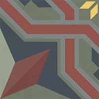 Керамогранит Simpolo Mandala Verde 19,8х19,8 см арт-MPL-061859 — фото 1, Керамогранит