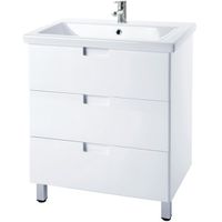 Тумба под раковину Bellezza Пегас 70 Белая арт-4630411140017 — фото 1, Тумбы под раковину