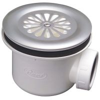 Сифон для душевого поддона Ravak Basic Хром матовый арт-X01308 — фото 1, Сифоны для поддонов