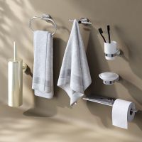 Набор аксессуаров для ванной AM.PM Sense L Хром арт-AK74D0606W — фото 2, Наборы аксессуаров для ванной комнаты