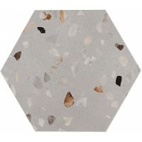 Керамогранит Pamesa Ceramica Doria Hexagon Greige 25,8х29 см арт-015.122.0408.10382 — фото 1, Керамогранит