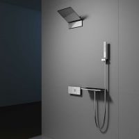 Товар: Душевая система Vincea Futura с термостатом Хром арт-VSFW-2F11TCH - фото 2 Душевая система Vincea Futura с термостатом Хром арт-VSFW-2F11TCH — фото 2, Встраиваемые душевые комплекты