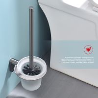 Товар: Ершик для унитаза Raglo Графит арт-R300.10.09 - фото 3 Ершик для унитаза Raglo Графит арт-R300.10.09 — фото 3, Ершики для унитаза