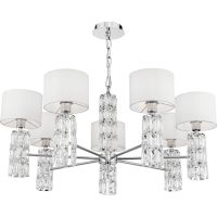 Люстра Maytoni Modern Talento Белая Хром арт-DIA008PL-07CH — фото 2, Люстры