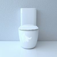 Унитаз компакт Esbano Fortex-N Белый с бачком и сиденьем Микролифт арт-ESUNFORTW — фото 3, Напольные унитазы