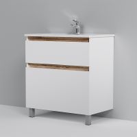Тумба под раковину AM.PM X-Joy 80 Белый глянец арт-M85AFSX0802WG — фото 4, Тумбы под раковину