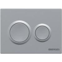 Комплект унитаза Berges Albit S с инсталляцией Novum 525 с сиденьем Микролифт и клавишей смыва Хром матовый арт-043317 — фото 8, Комплекты унитаз + инсталляция