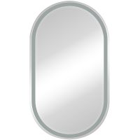 Зеркальный шкаф Континент Elmage white LED 45 с подсветкой Белый арт-МВК047 — фото 2, Зеркальные шкафы в ванную