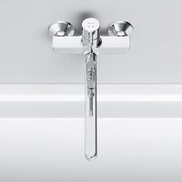 Смеситель для ванны AM.PM X-Joy универсальный Хром арт-F85A90000 — фото 8, Смеситель для ванны