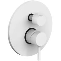 Комплект смесителей Paffoni Light Белый матовый арт-KITLIG018BO071 — фото 6, Готовые комплекты для ванной комнаты