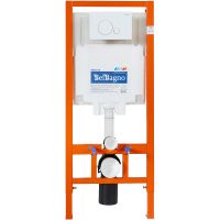 Комплект унитаза Cezares Stylus-Tor CZR-6601-TH-TOR/CZR2316SC с инсталляцией BelBagno BB002-80/BB014-SR-BIANCO с сиденьем Микролифт и Белой клавишей смыва арт-CZR-6601-TH-TOR/CZR2316SC/BB002-80/BB014-SR-BIANCO — фото 10, Комплекты унитаз + инсталляция