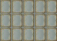 Обои Grandeco Icon Винил на флизелине (0,53*10,05) Серый/Бежевый, Вензель/Клетка арт-191501 — фото 2, Обои для стен