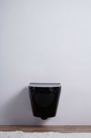 Товар: Унитаз Esbano Azalea подвесной Черный глянцевый с сиденьем Микролифт арт-ESUPAZALB - фото 3 Унитаз Esbano Azalea подвесной Черный глянцевый с сиденьем Микролифт арт-ESUPAZALB — фото 3, Подвесные унитазы