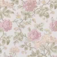 Обои Prima Italiana Carnevale Винил на флизелине (1,06*10) Серый/Зеленый/Розовый, Цветы/Листья арт-80703 — фото 1, Обои для стен