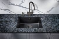 Кухонная мойка Milacio Leon 55 Cuarzo Черная матовая арт-MC.77081 — фото 5, Кухонные мойки