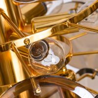 Люстра Divinare Chloe Коньячный Золото арт-7566/01 SP-8 — фото 2, Люстры