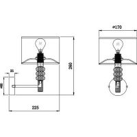 Товар: Настенный светильник Maytoni Modern Lincoln Белый Никель арт-MOD527WL-01N - фото 5 Настенный светильник Maytoni Modern Lincoln Белый Никель арт-MOD527WL-01N — фото 5, Бра