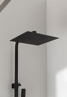 Душевая система Allen Brau Infinity Черная матовая арт-5.21012-31 — фото 9, Душевые стойки