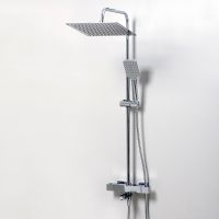 Душевая система WasserKRAFT с термостатом Хром арт-A19901 — фото 2, Душевые стойки