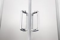 Душевой уголок Aquatek 90х90 профиль Хром стекло прозрачное арт-AQ ARI KV 09020CH — фото 6, Квадратные душевые уголки