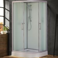 Душевая кабина Esbano ES-100CR 100x100 без гидромассажа арт-ESKB100CR — фото 1, Душевые кабины