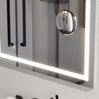 Зеркало AM.PM Gem 65 с подсветкой с механическим выключателем арт-M91AMOX0653WG — фото 5, Зеркала в ванную комнату