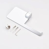 Держатель туалетной бумаги Raglo с полкой Хром арт-R301.03 — фото 11, Держатели туалетной бумаги