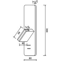 Настенный светильник Crystal Lux Белый арт-CLT 216W WH — фото 8, Бра