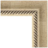 Зеркало Evoform Exclusive-G 118х93 с гравировкой в багетной раме - Состаренное серебро с плетением 70 мм арт-BY 4347 — фото 3, Зеркала в ванную комнату