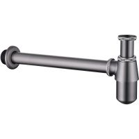 Сифон для раковины Abber Никель арт-AF0032NG — фото 1, Сифоны для раковины