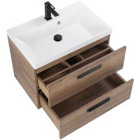 Тумба под раковину BelBagno Aurora 70 подвесная Rovere Tabacco арт-AURORA-700-2C-SO-RT — фото 6, Тумбы под раковину